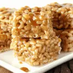 Caramel Rice Krispie Treats