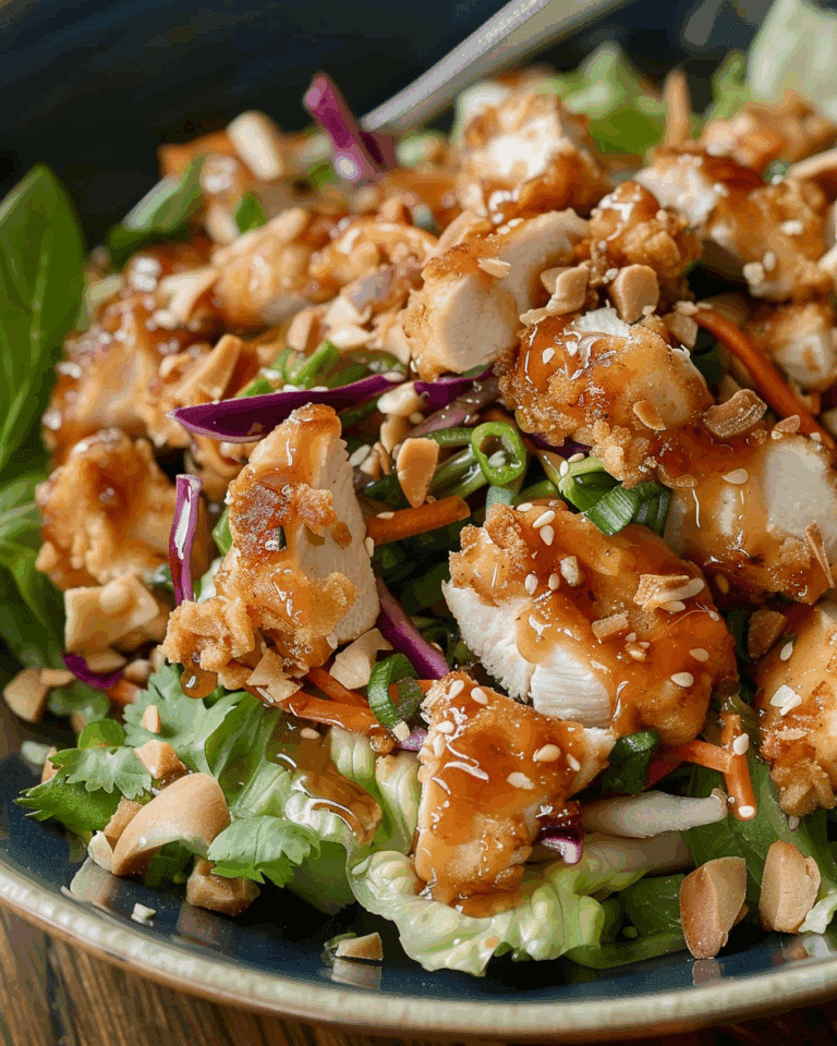 Crunchy Thai Chicken Salad