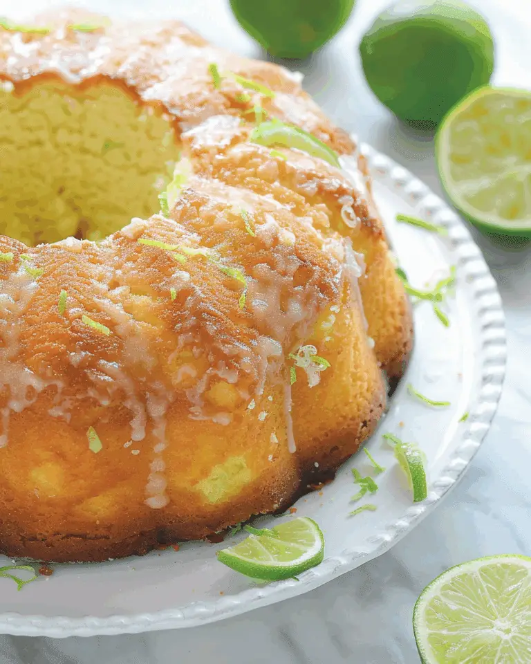 Key Lime Pound Cake
