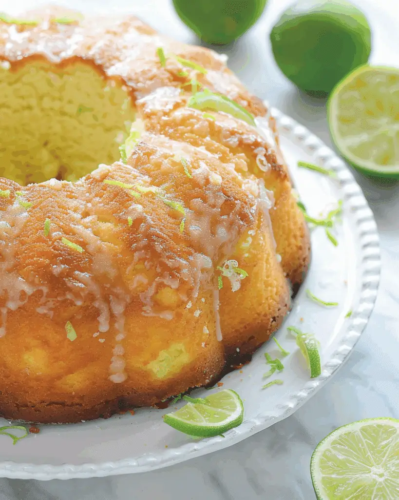 Key Lime Pound Cake