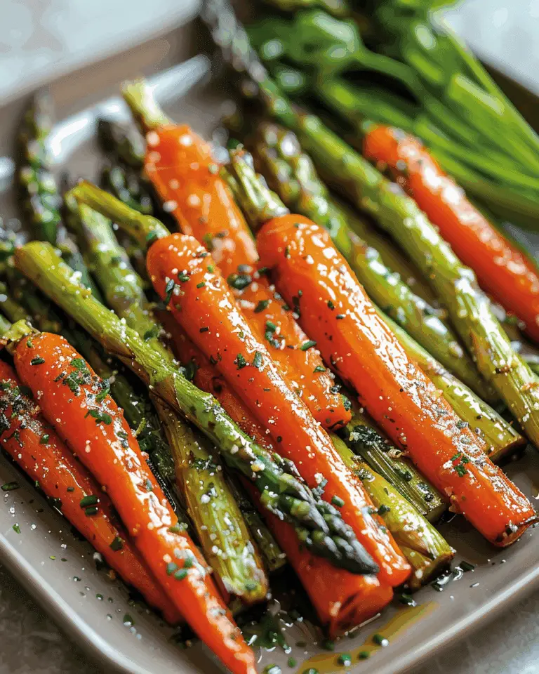 Roasted Asparagus & Carrots