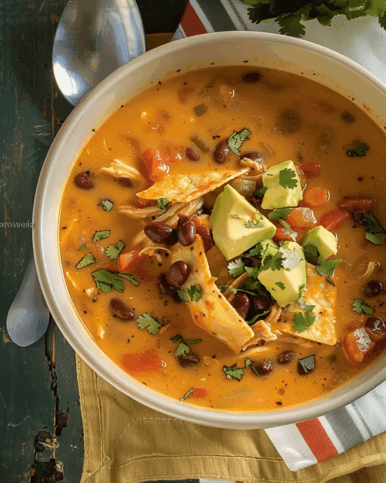 Chicken Enchilada Soup