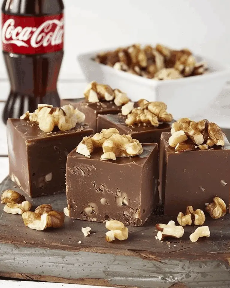 Coca-Cola Fudge with Walnuts