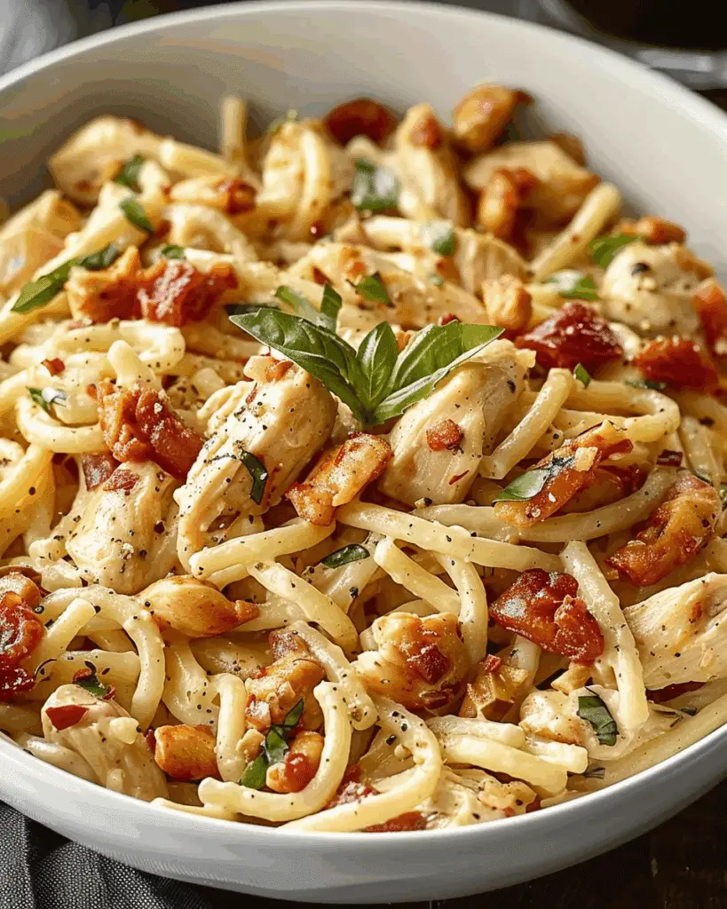 Marry Me Chicken Pasta