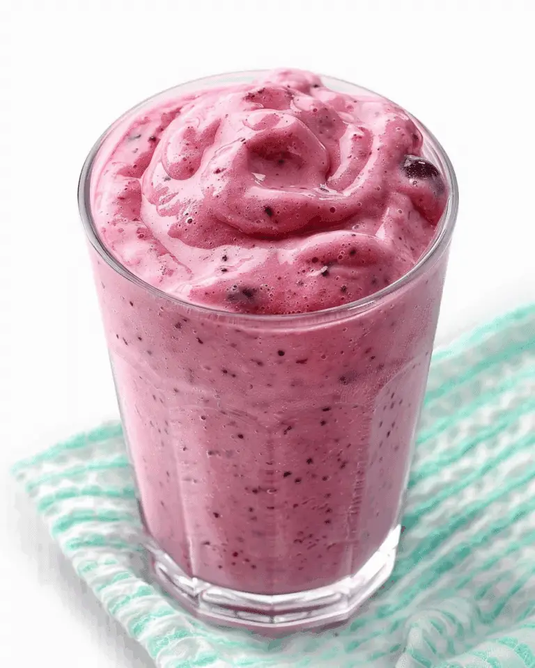 Strawberry Blueberry Banana Smoothie
