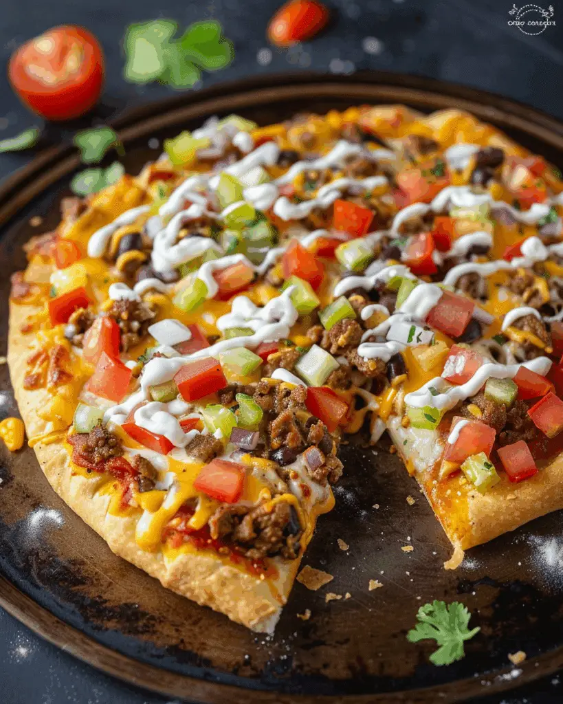 Taco Pizza