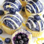 Lemon Blueberry Cheesecake Bites