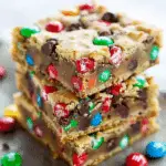 M&M Cookie Bars
