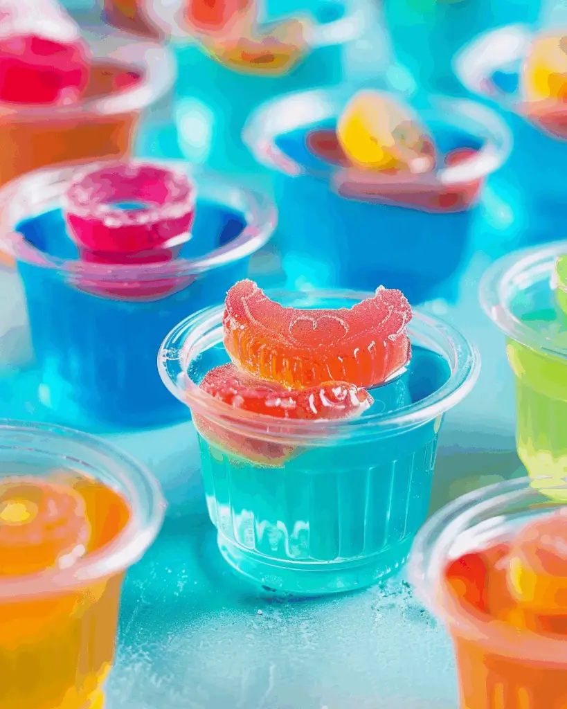 Pool Party Jello Shots