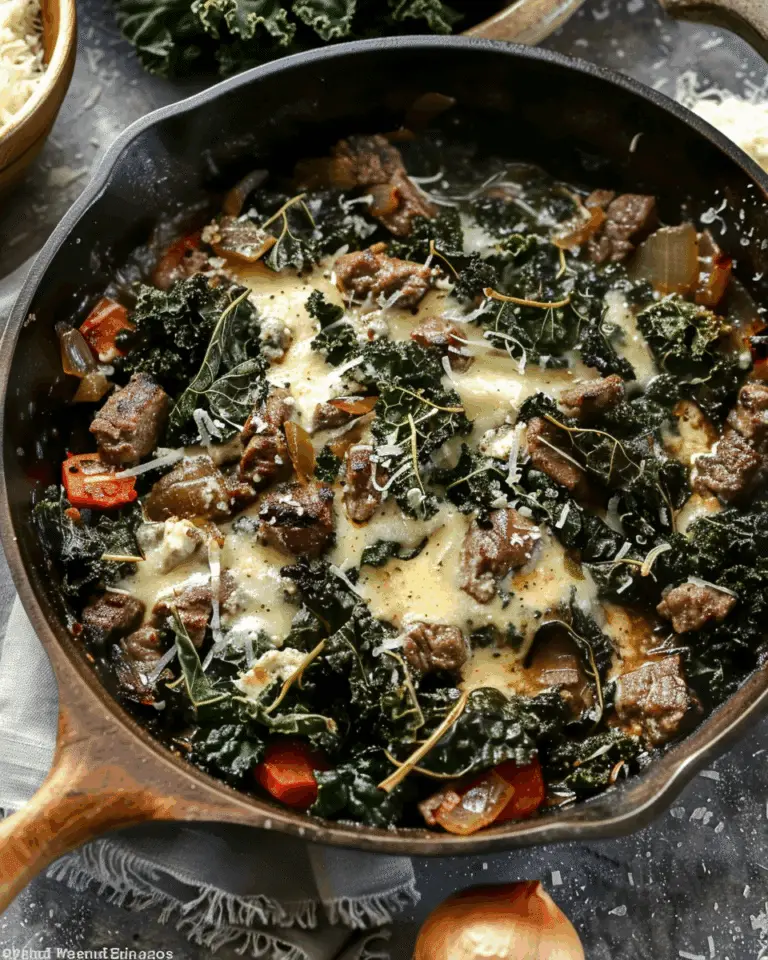 Beef and Kale Skillet