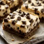 Chocolate Chip Cheesecake Bars