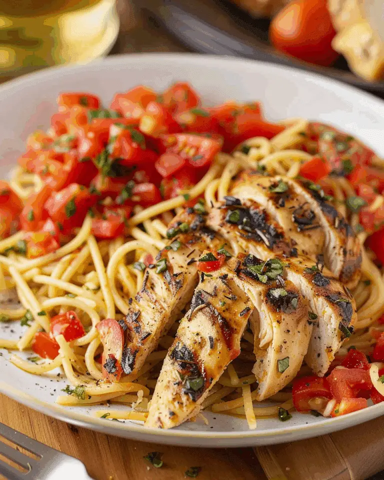 Chicken Bruschetta Pasta