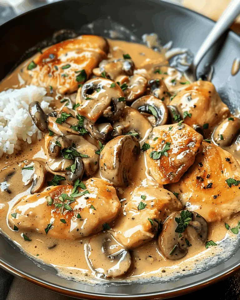 Creamy Mushroom Chicken