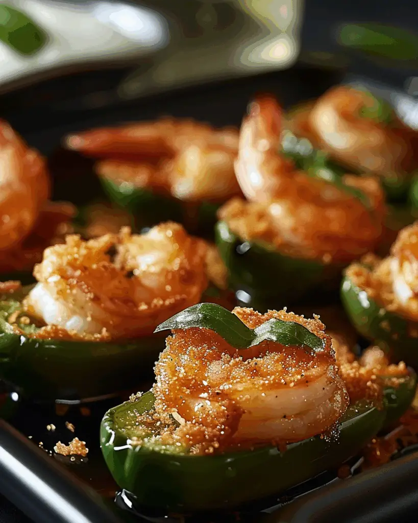 Fiery Cajun Shrimp Stuffed Jalapeños