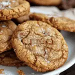 Espresso Brown Butter Toffee Cookies