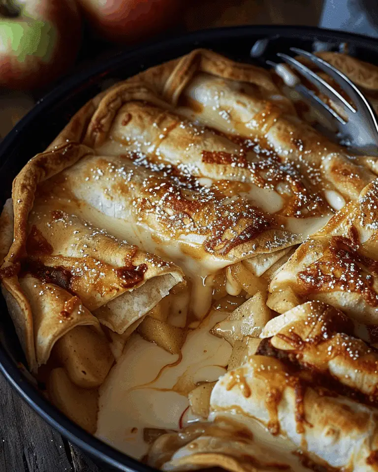 Apple Pie Enchiladas