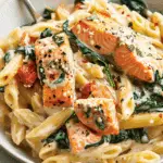 Creamy Tuscan Salmon Pasta