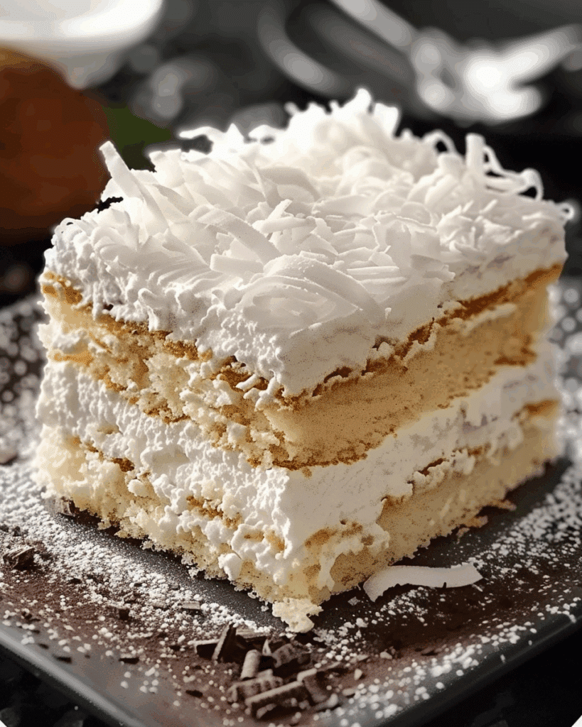 Homemade Coconut Cake