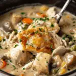 Slow Cooker Chicken Pot Pie