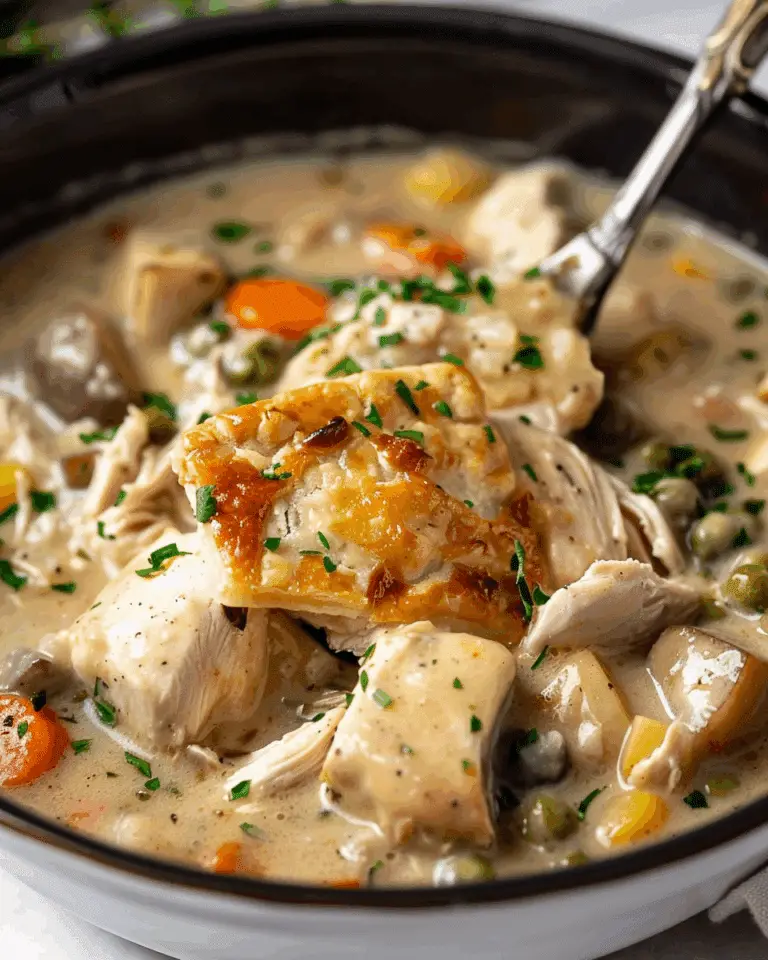 Slow Cooker Chicken Pot Pie