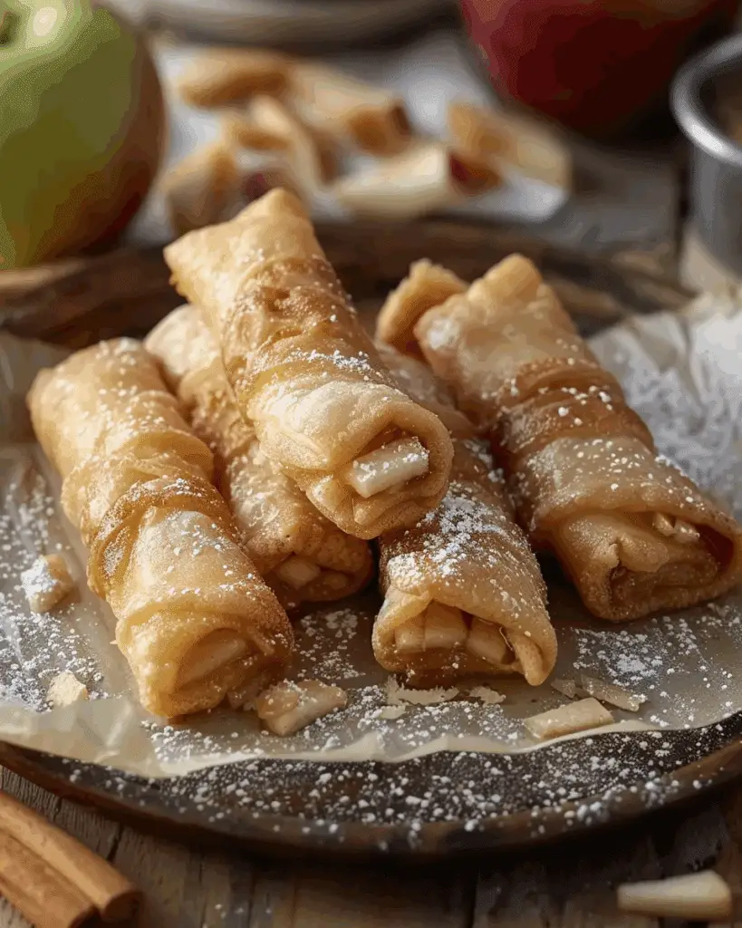 Apple Pie Egg Rolls