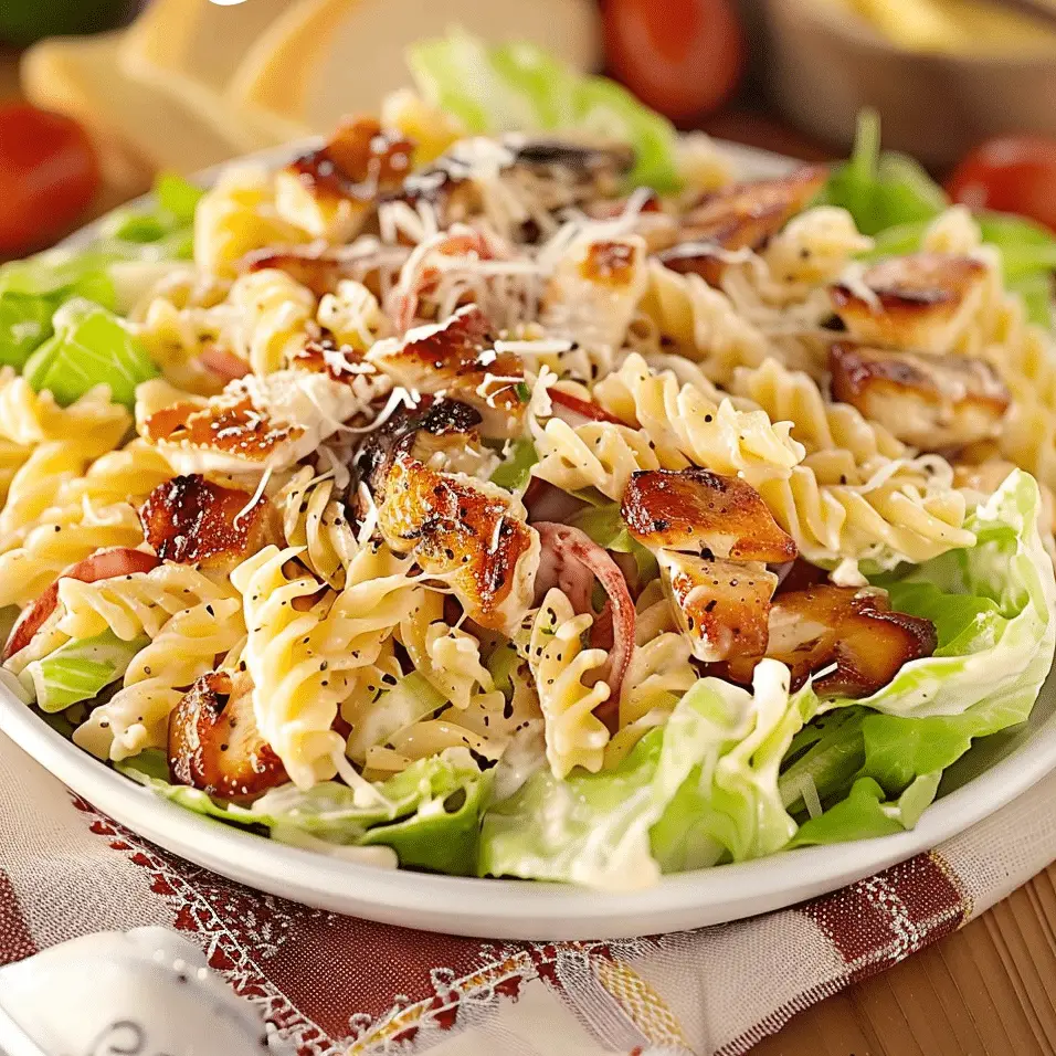 Caesar Pasta Salad