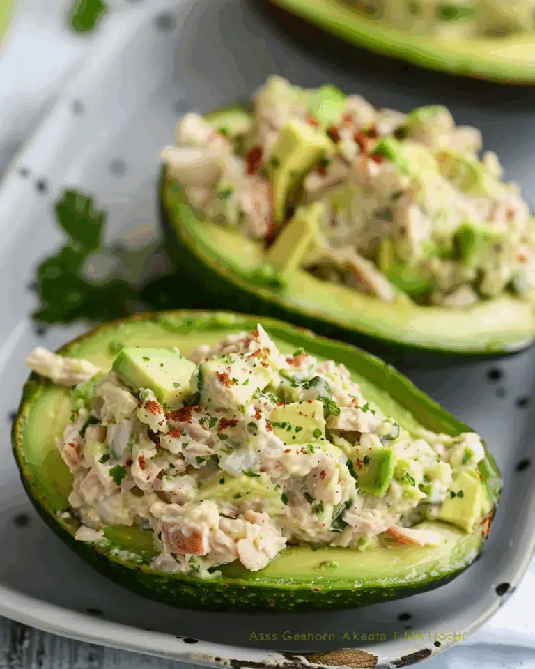 Easy Tuna Salad Stuffed Avocado