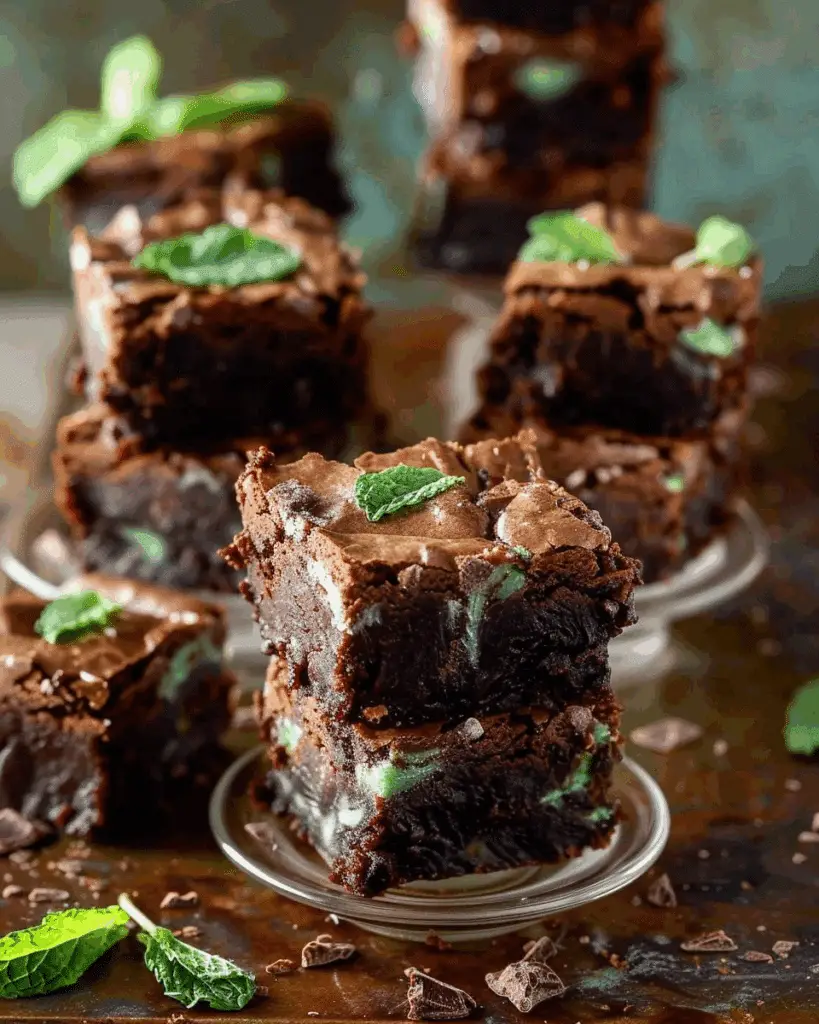 Ultimate Mint Brownies