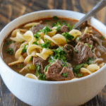 Beef and Noodle Soup