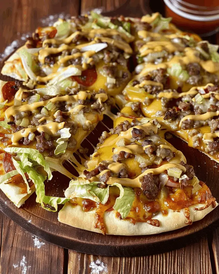 Big Mac Pizza