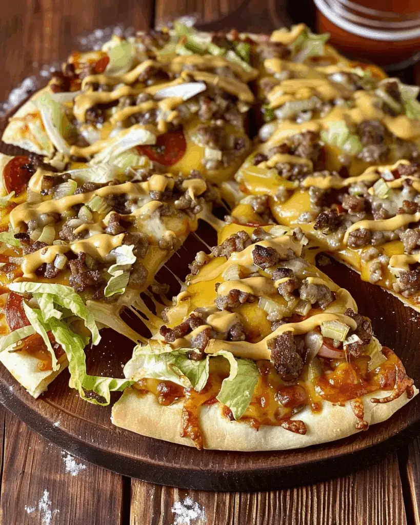 Big Mac Pizza