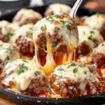 Cheese Stuffed Meatballs
