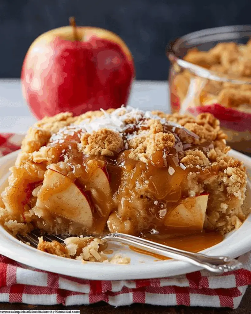 Caramel Apple Dump Cake