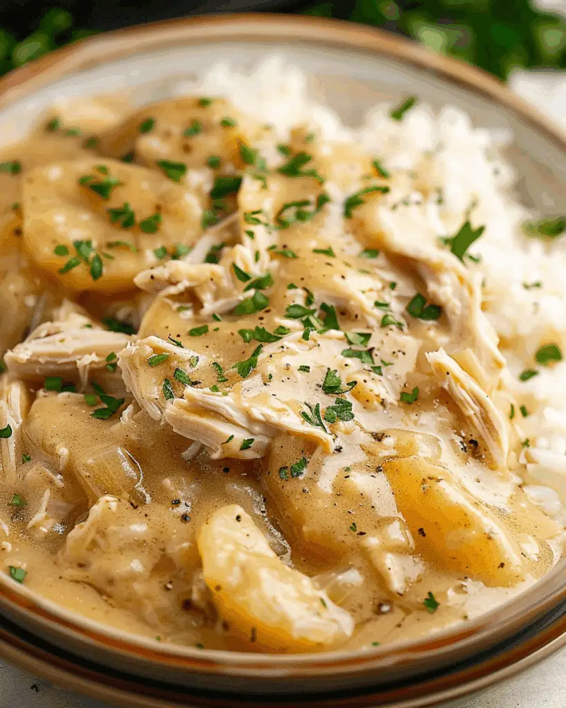 Crock Pot Chicken and Gravy
