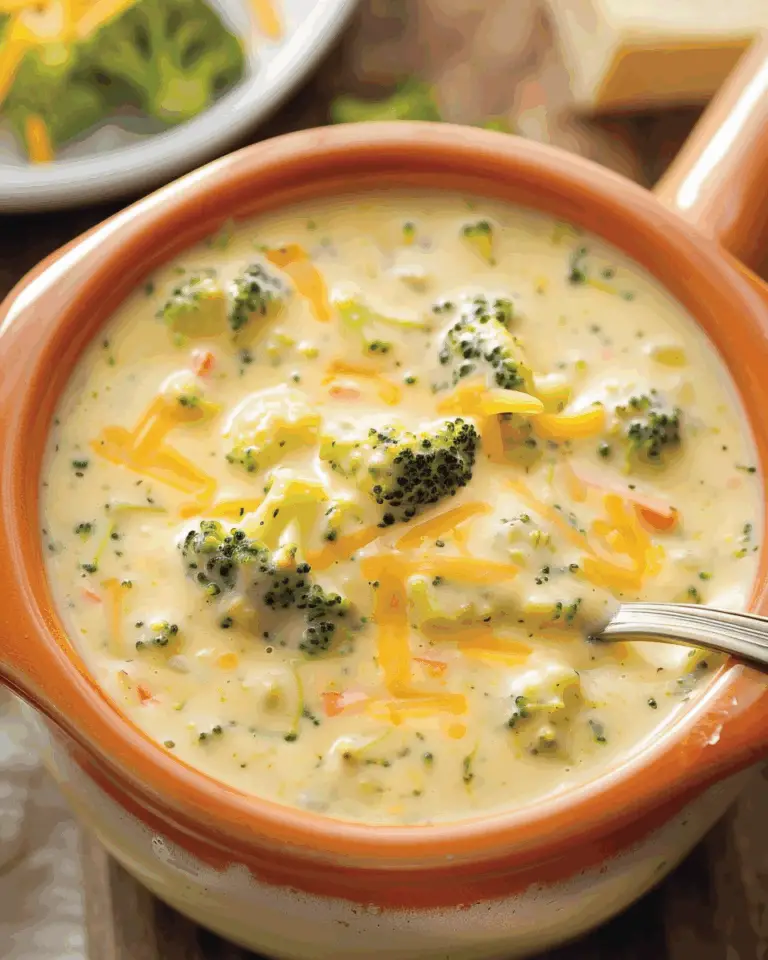 Broccoli Cheddar Soup