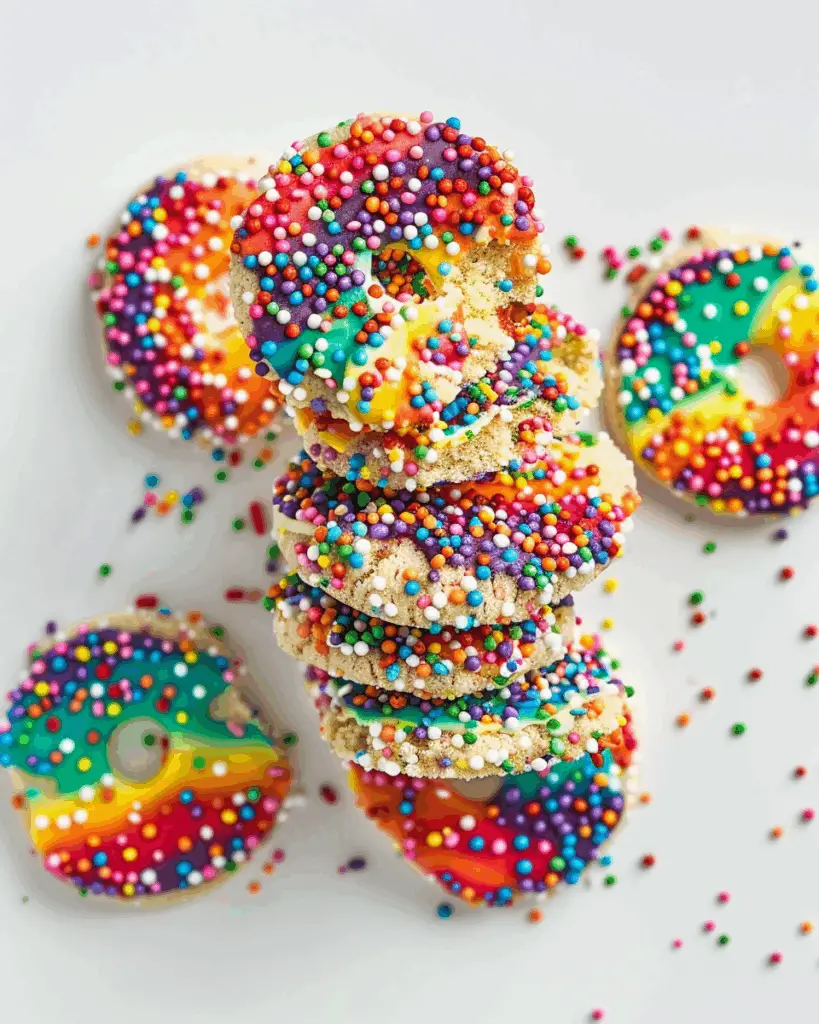 Rainbow Sprinkle Cookies