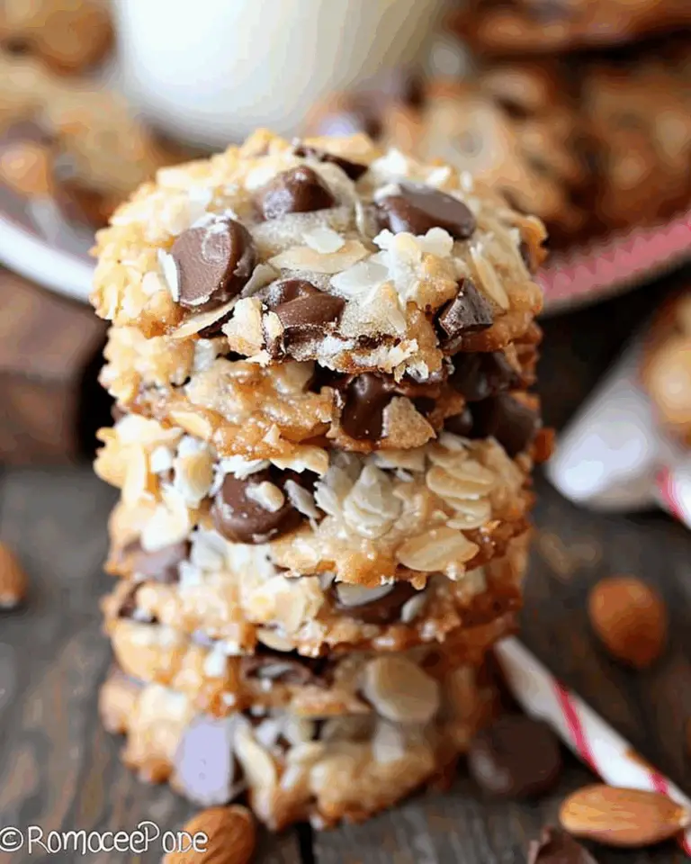 4-Ingredient Almond Joy Cookies