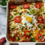 Chilaquiles Breakfast Casserole