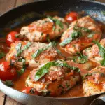 Easy Tomato Basil Chicken