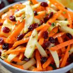 Refreshing Apple Cranberry Carrot Salad