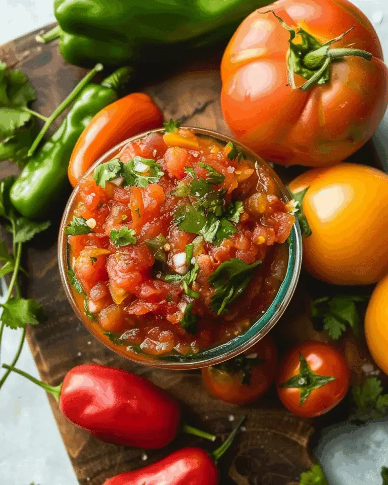 Restaurant Style Salsa
