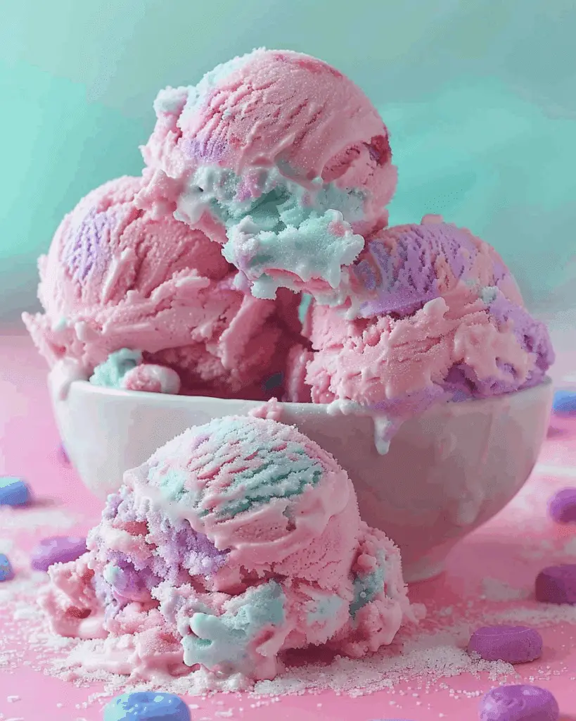 Cotton Candy Ice Cream
