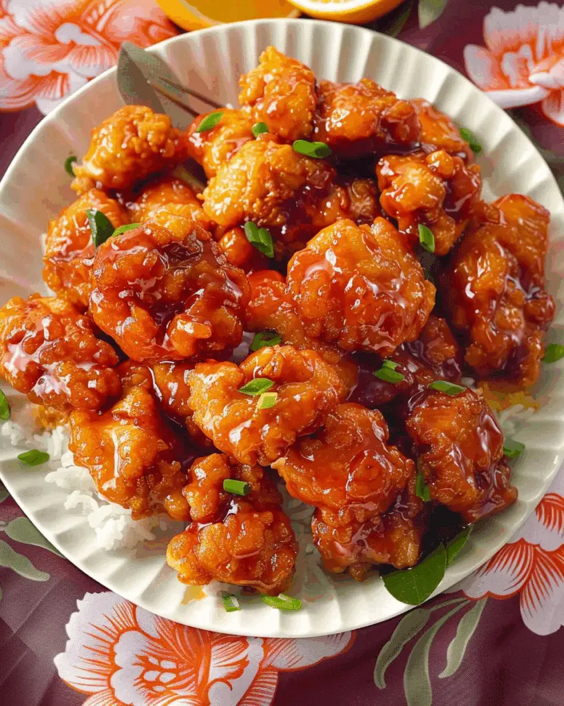 Easy Orange Chicken