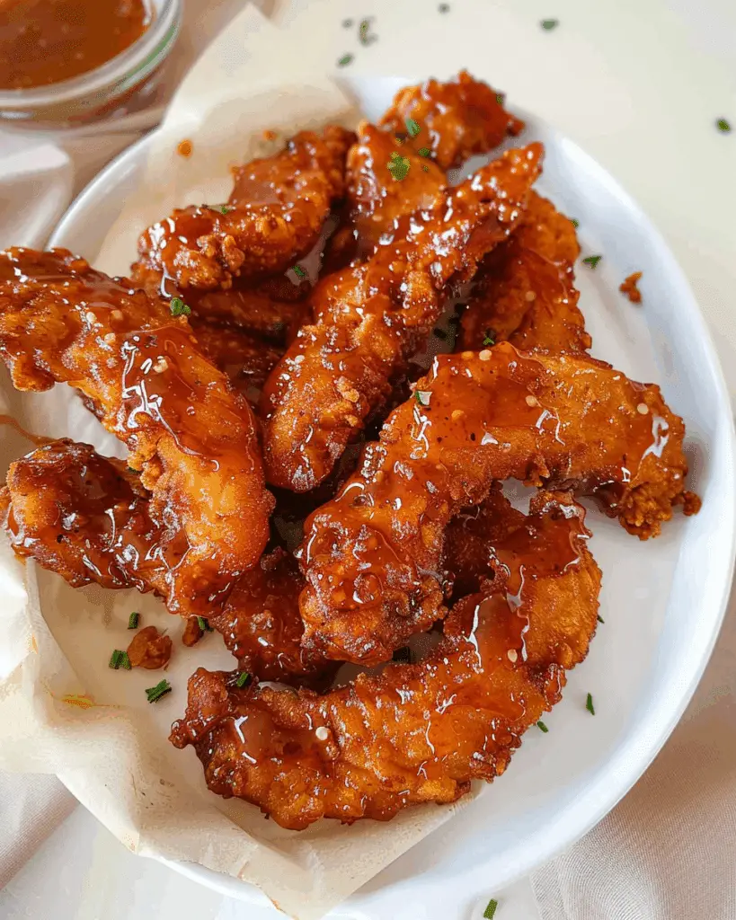Air Fryer Honey BBQ Chicken Tenders