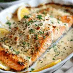Baked Boursin Salmon
