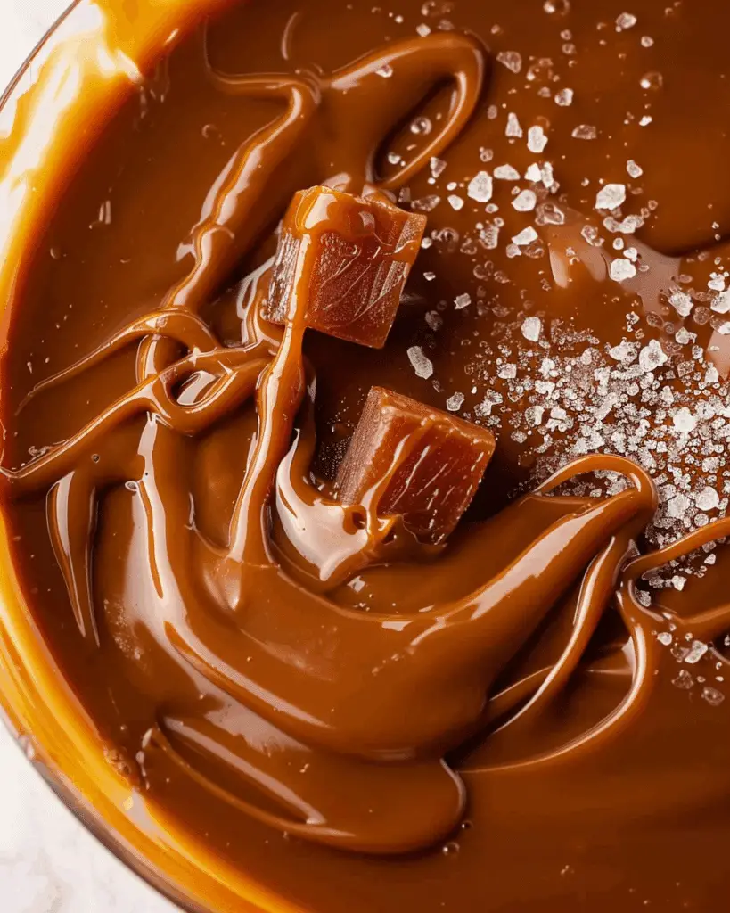 Easy Homemade Salted Caramel