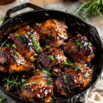 Fig Glazed Skillet Chicken