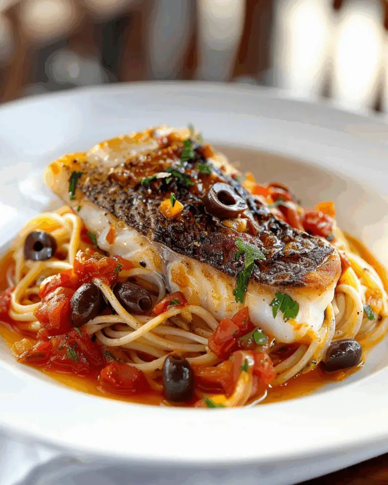 Fish Puttanesca