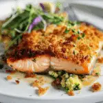 Panko Crusted Salmon