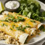 White Chicken Enchiladas